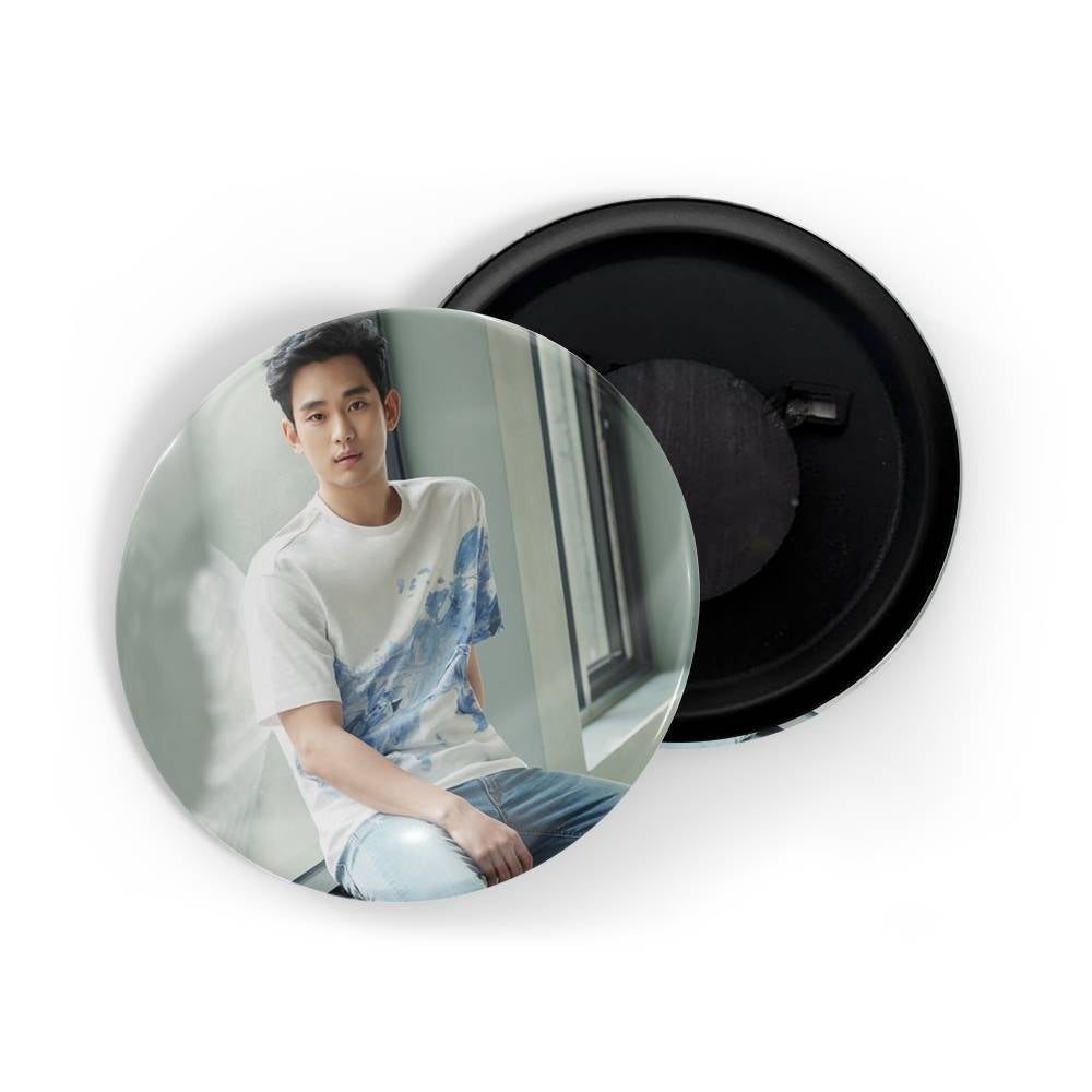 dhcrafts Fridge Magnet K-Drama Korean Actor Multicolour Kim Soo-hyun D1 Glossy Finish Design Pack of 1